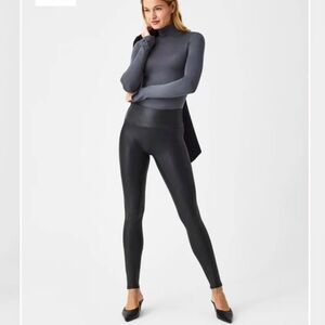 SPANX Faux Leather Leggings S-P [BNWT!]